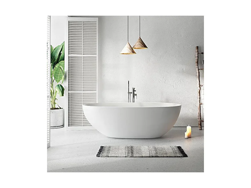 Bañera exenta FLORIDA  180 cm Mate