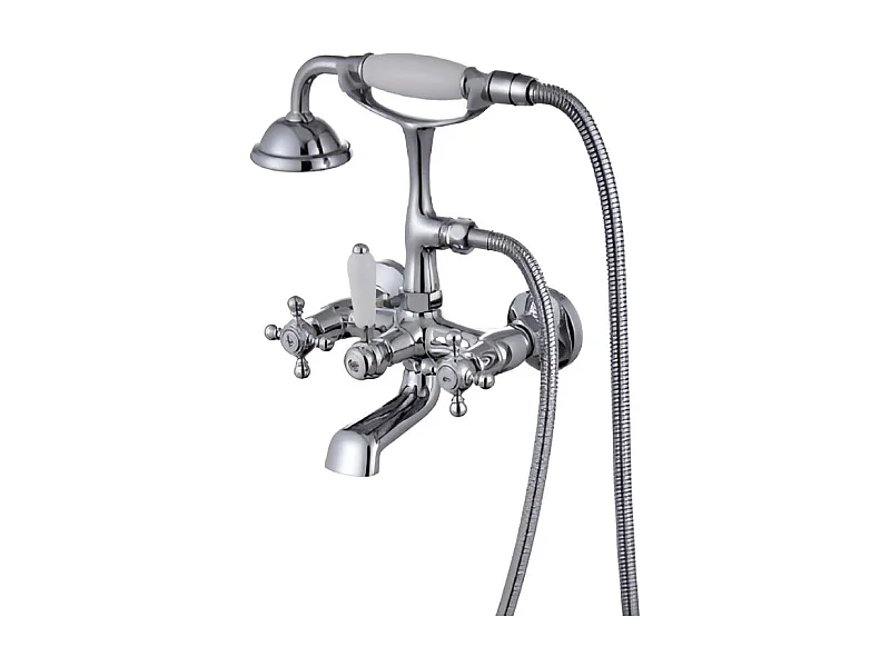 Grifo pared retro baño/ducha KINGDOM cromado