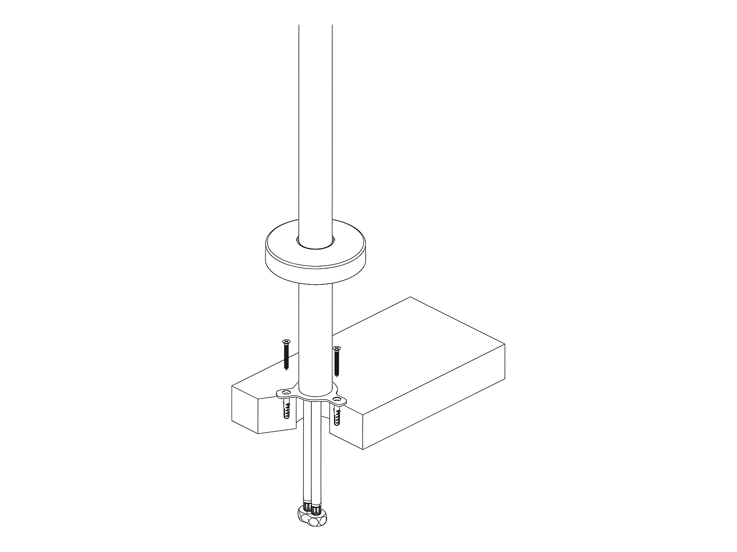 Grifo sobre SUELO monomando para bañera exenta CALGARY cromado