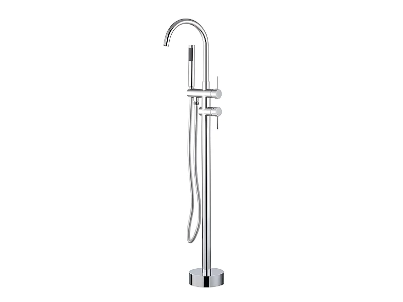 Grifo sobre SUELO monomando para bañera exenta CALGARY cromado