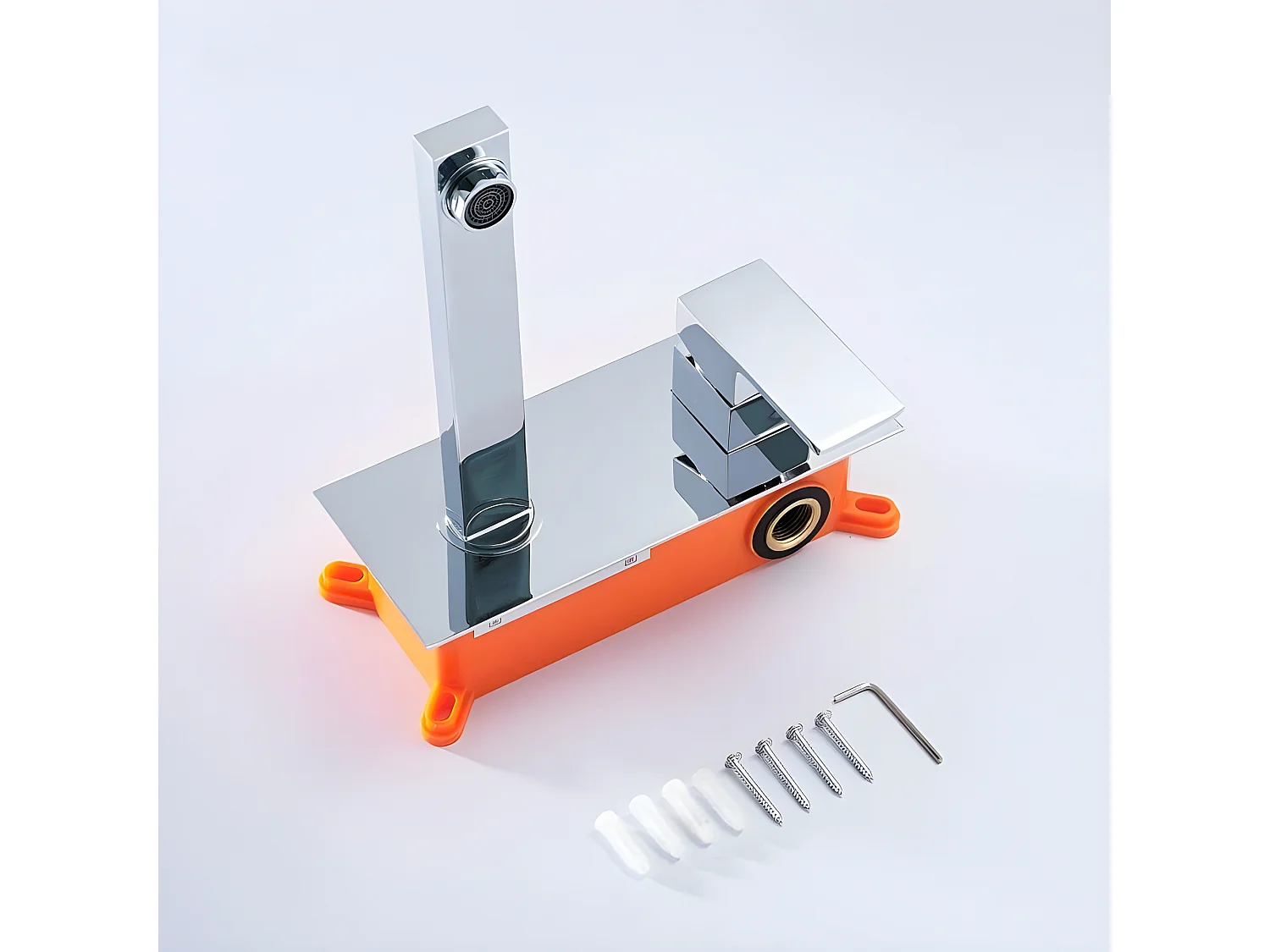 Grifo lavabo empotrado monomando TILSO cromado