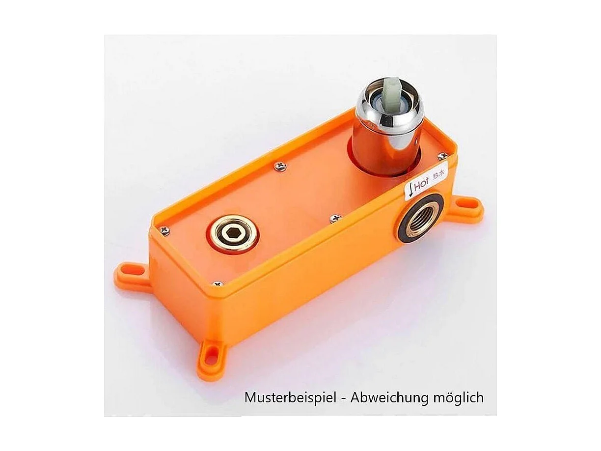 Unterputz-Waschtischarmatur CARLOW schwarz