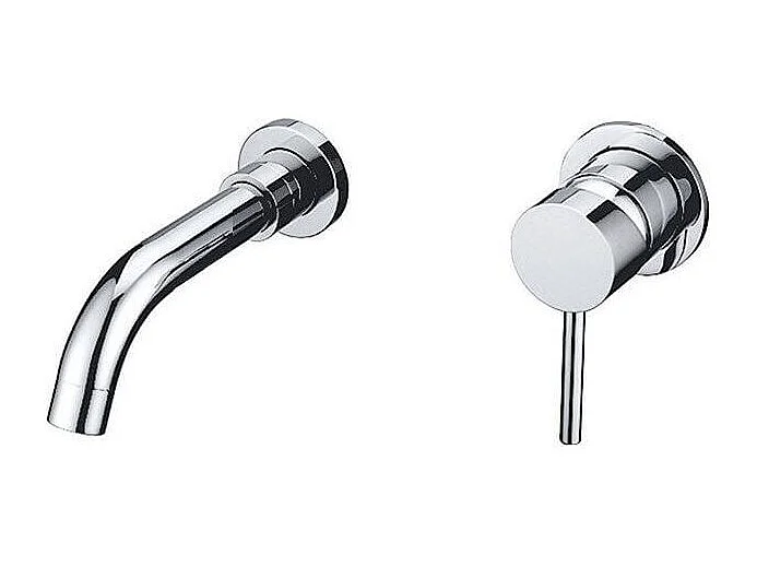 Grifo lavabo empotrado monomando BORACAY cromado