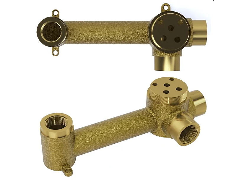 Grifo lavabo empotrado monomando BORACAY cromado