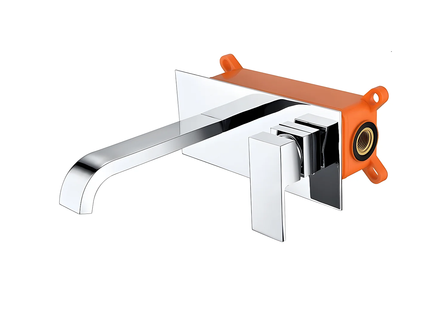 Grifo monomando lavabo empotrado ACTON cromado