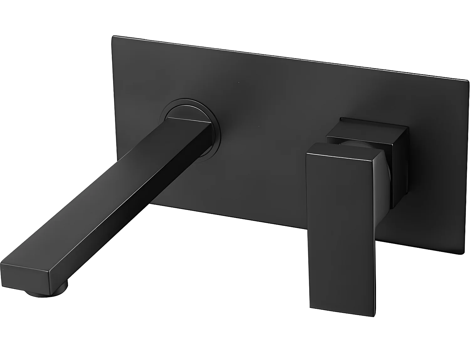 Grifo lavabo empotrado monomando TILSO negro