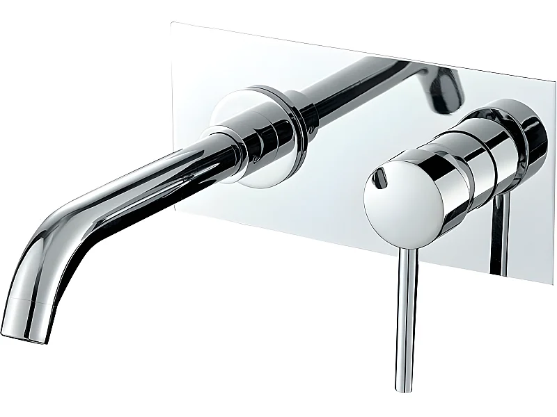 Grifo lavabo empotrado monomando CARLOW cromado