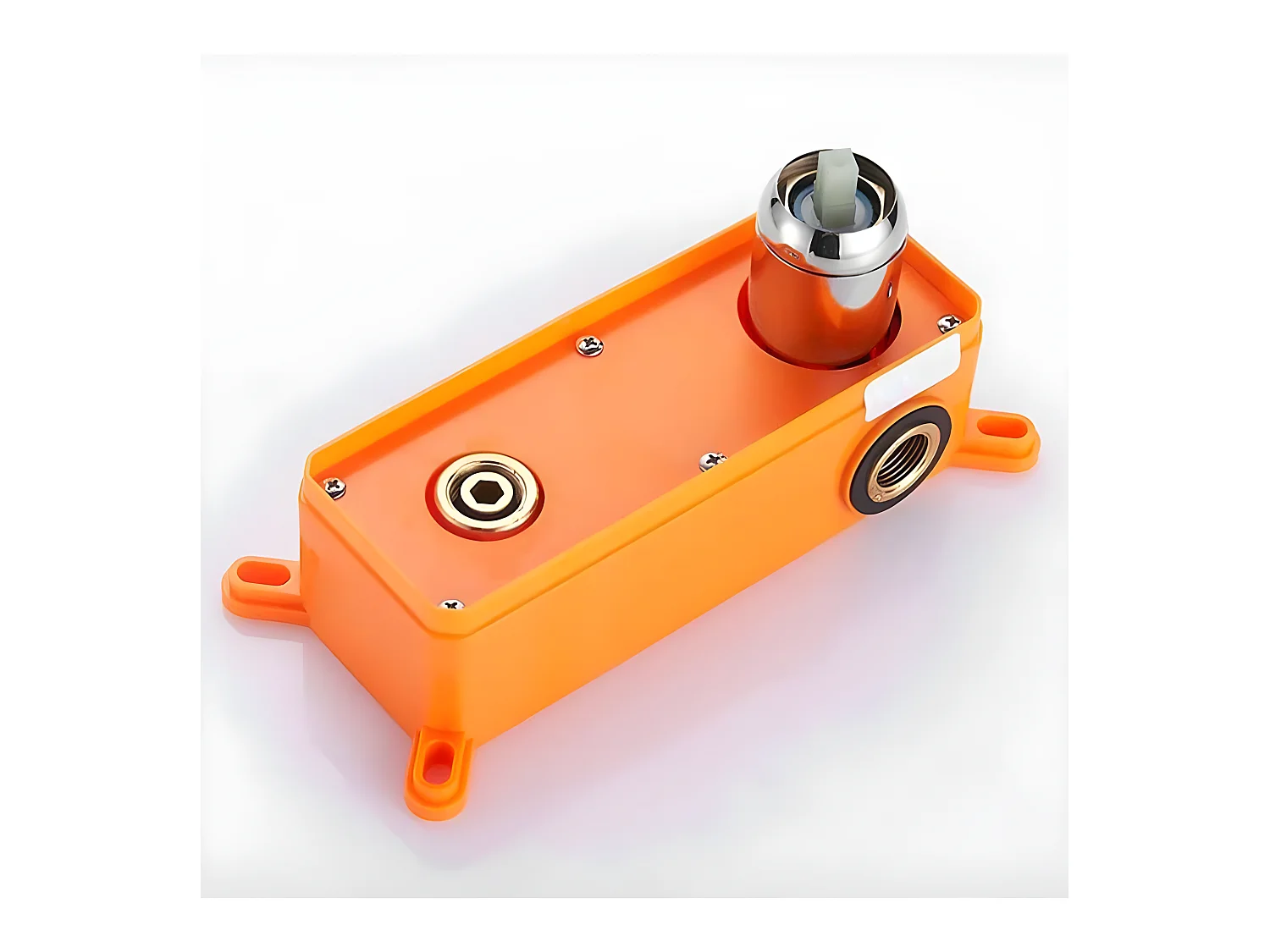 Grifo lavabo empotrado monomando CARLOW cromado