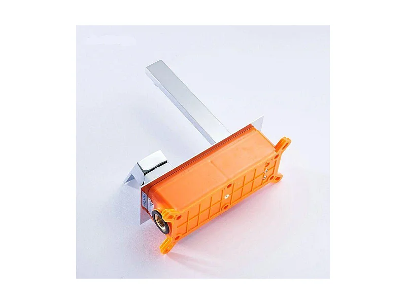 Grifo lavabo empotrado monomando TILSO oro cepillado Dorado