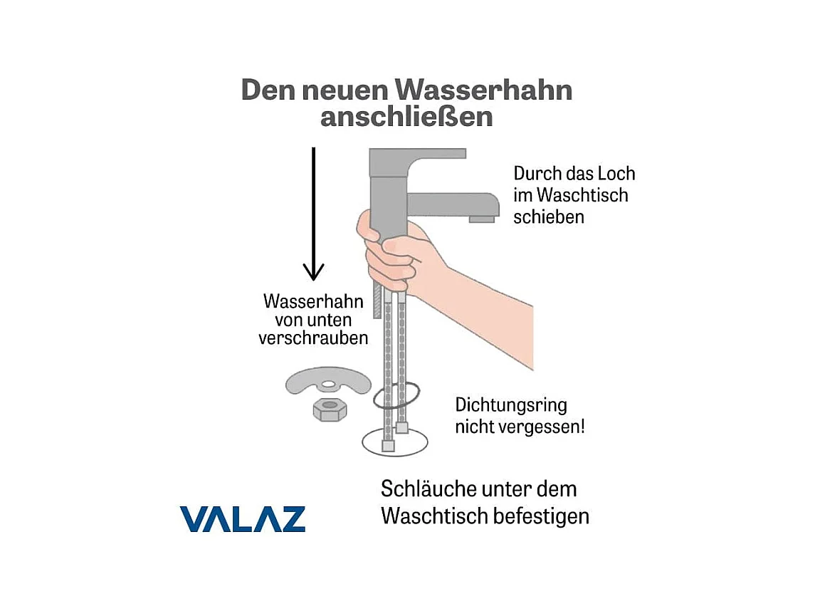 Grifo lavabo alto monomando ARDALI cromado