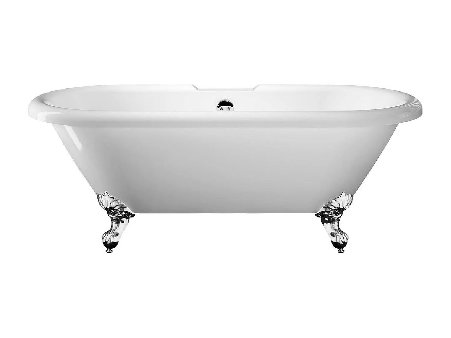 Bañera con patas CHELSEA  170 cm patas LEÓN COBRE ENVEJECIDO