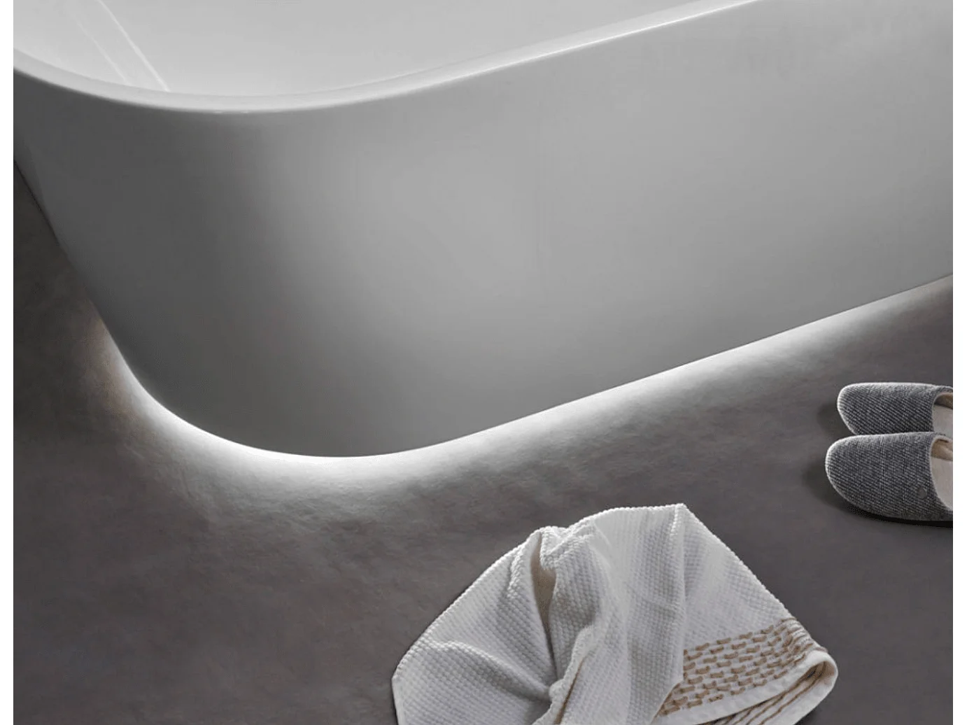 Freistehende Badewanne TORINO | SANYCCES Alle verfügbaren Farben aus der RAL Tabelle 170 cm
