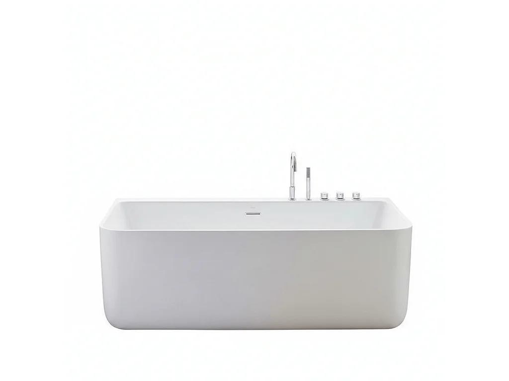 Freistehende Badewanne TRENTO MURO | SANYCCES 175 cm - mit Armatur