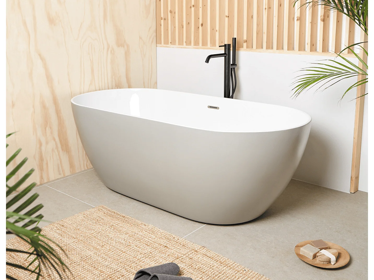 Bañera exenta TRENTO | SANYCCES  150 cm Blanco