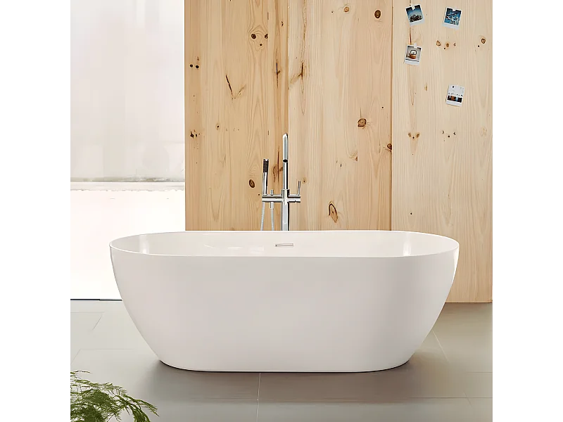 Bañera exenta TRENTO | SANYCCES  150 cm Blanco