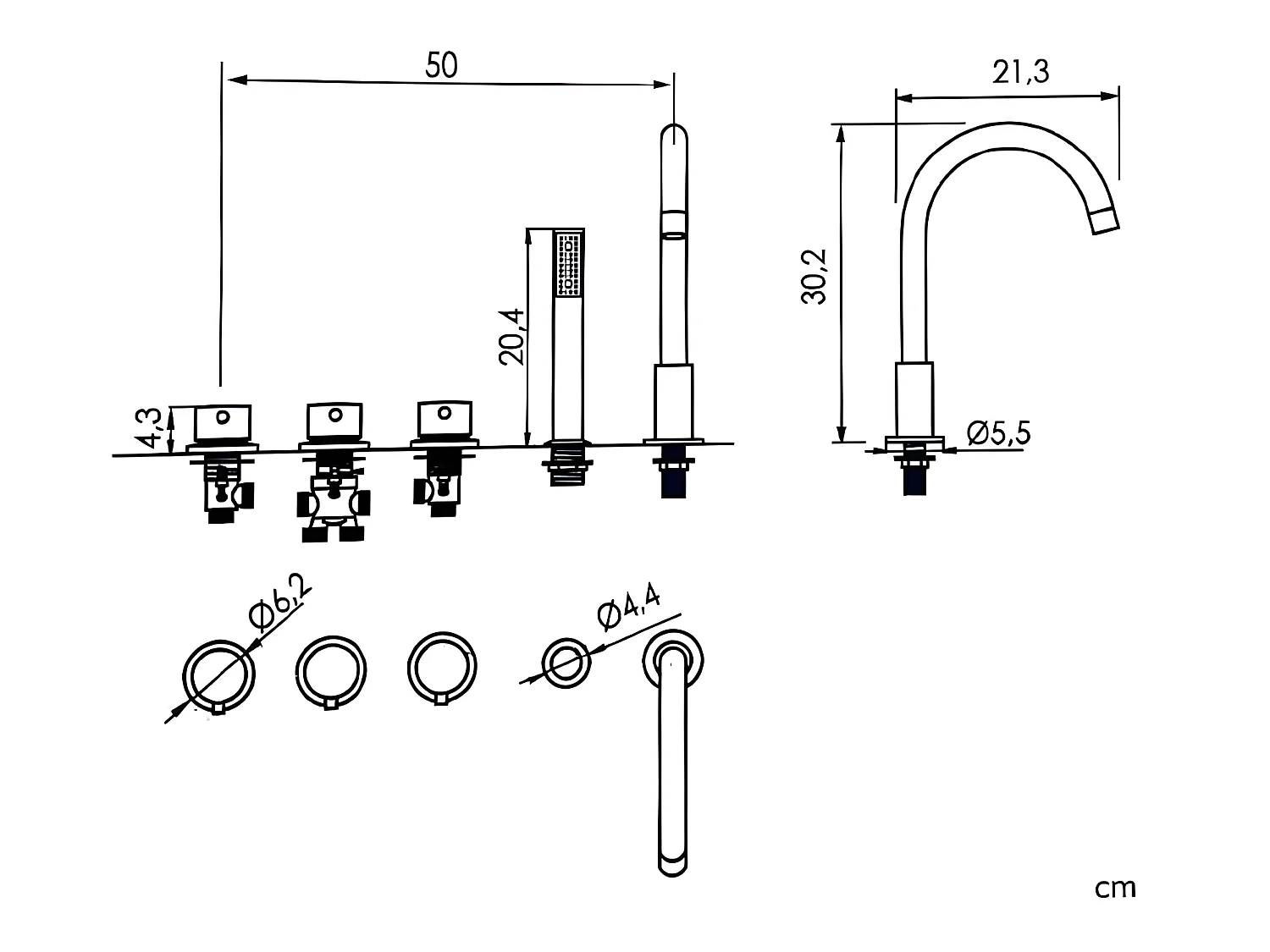 Freistehende Badewanne TORINO MURO | SANYCCES 170 cm - ohne Armatur