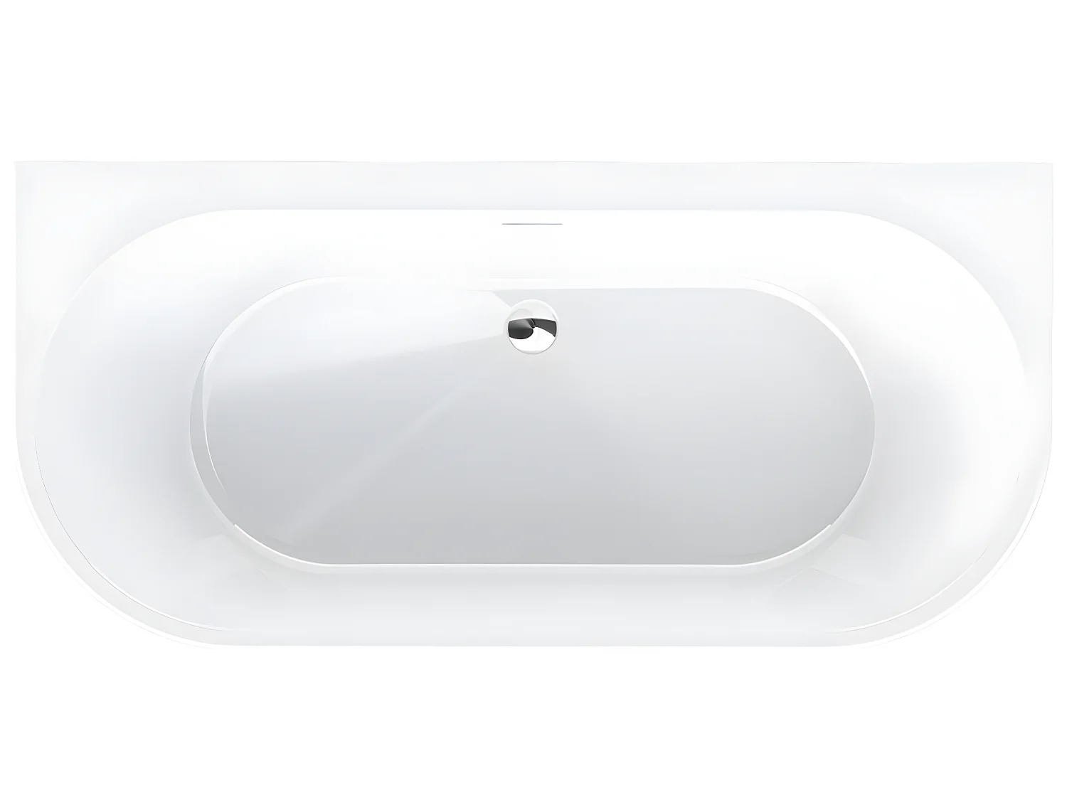 Freistehende Badewanne TORINO MURO | SANYCCES 170 cm - ohne Armatur