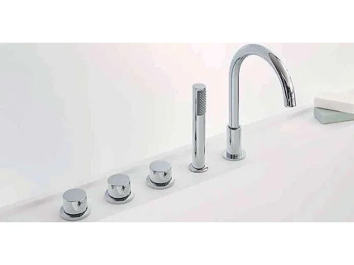 Baignoire design semi-îlot ovale TORINO MURO blanche 170 cm