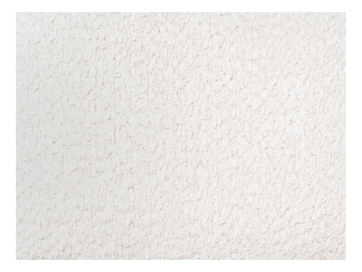 Großes Ecksofa - Ecke rechts - Bouclé-Stoff - Weiß - POGNI von Maison Céphy