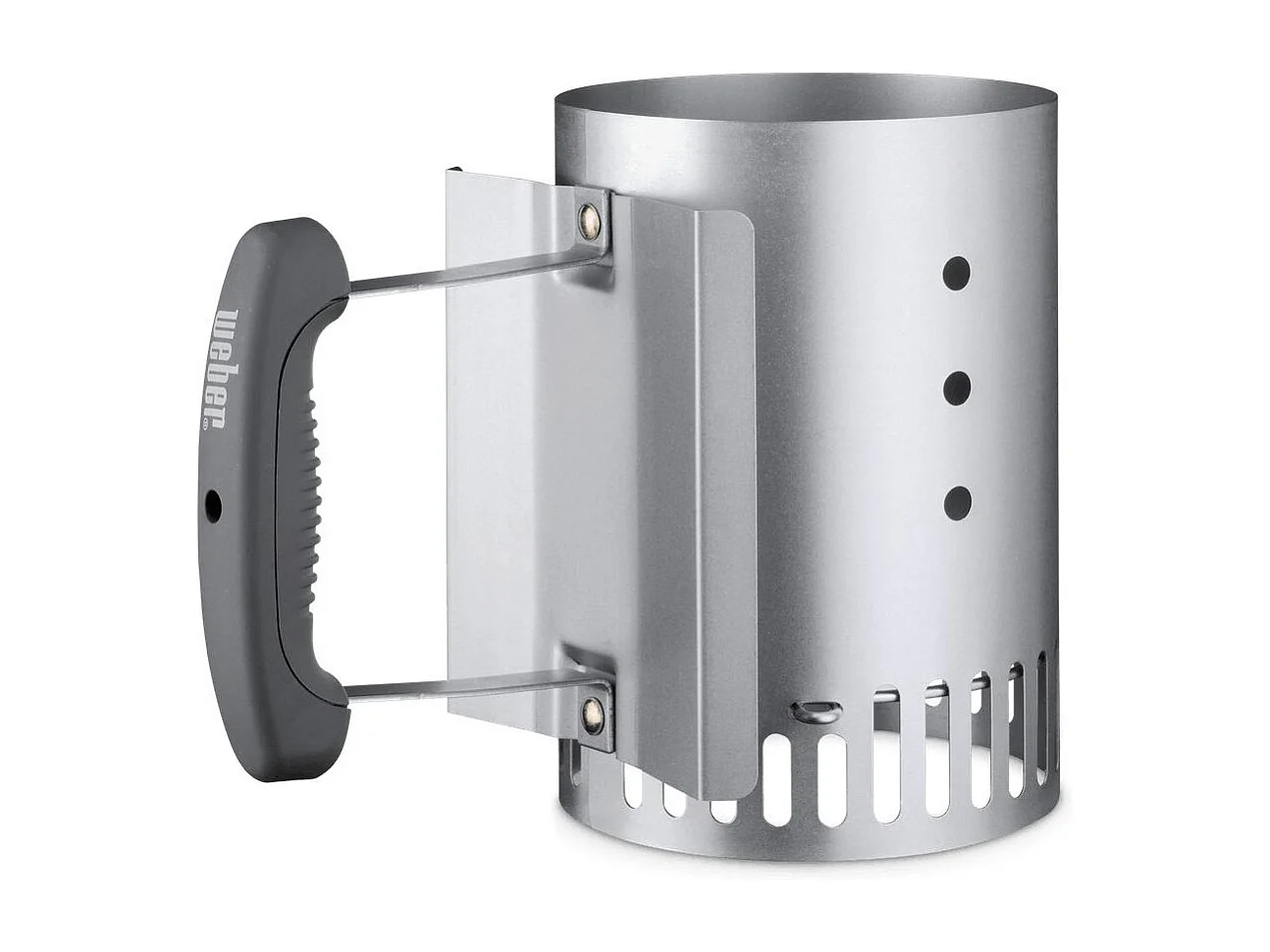 Camino di accensione Weber Rapidfire per Smokey Joe e Go-Anywhere, argento, piccolo