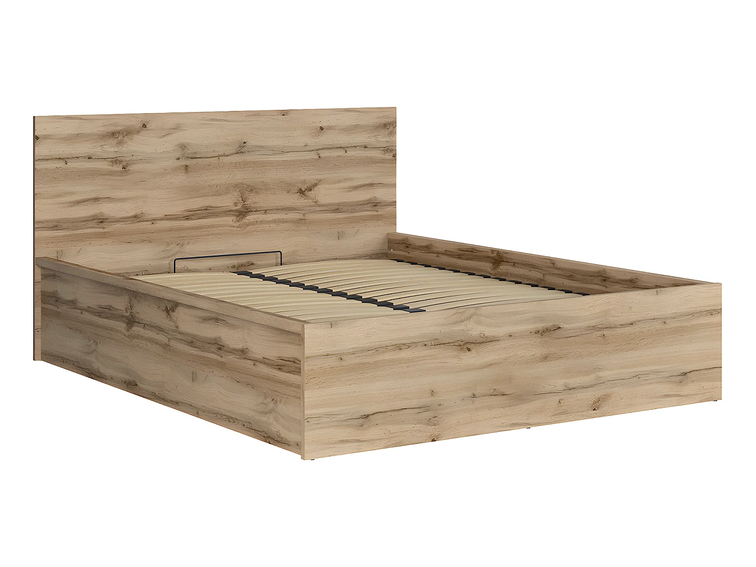 Cama canapé 160x200 con somier incluido Edwin Madera