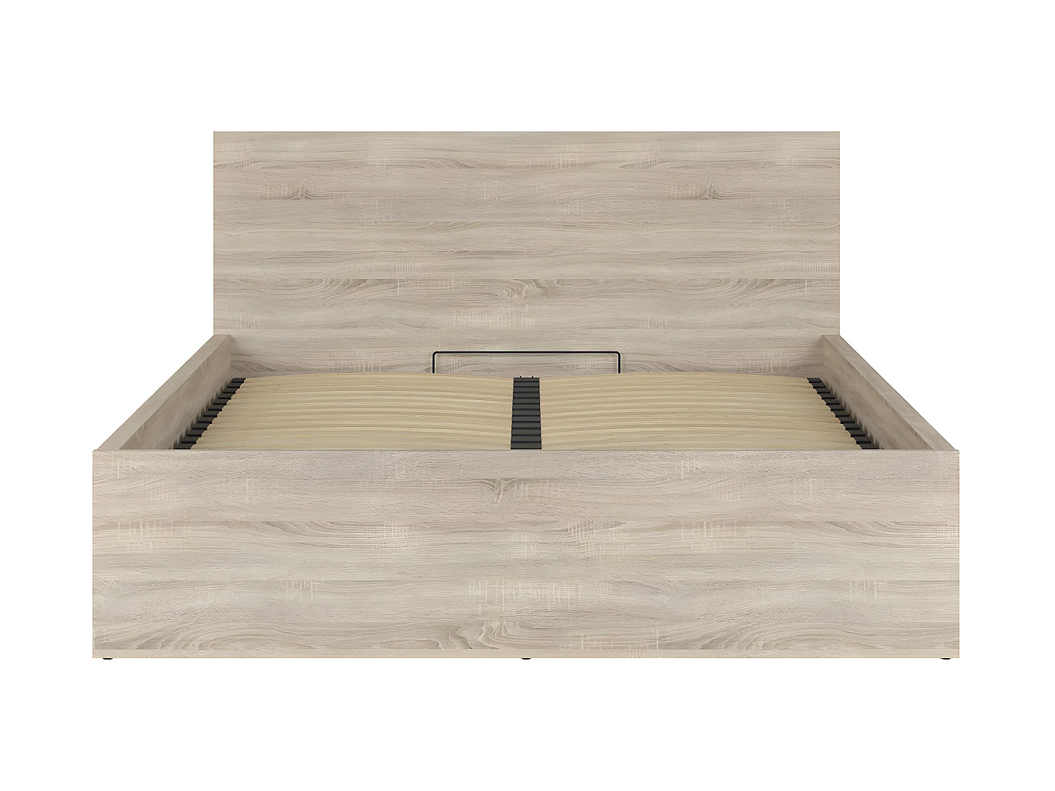 Cama com arrumação com base Edwin madeira 160x200