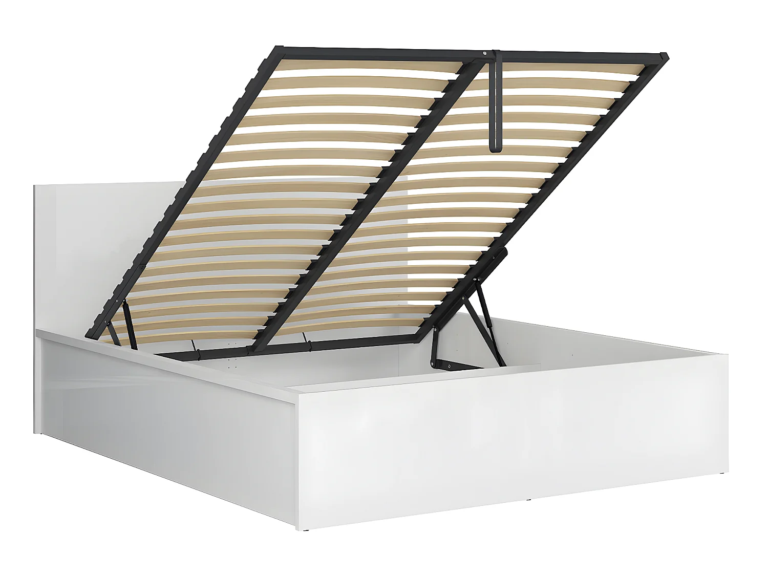 Edwin Witte bedstee 160x200 incl. lattenbodem