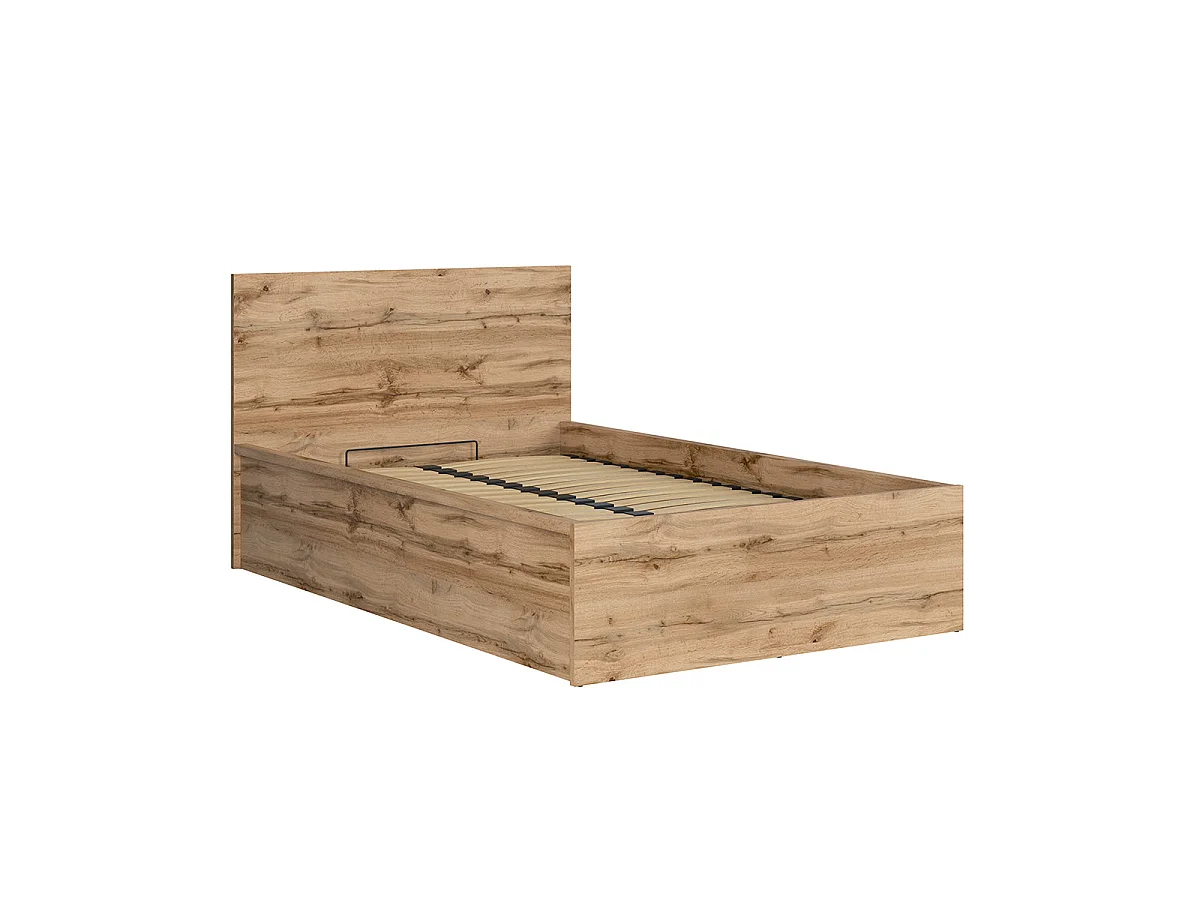Edwin Bois kisteseng 120x200 med sommier inkluderet