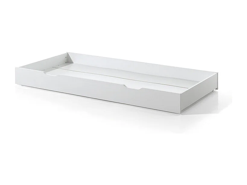 Pack - Lit Enfant & Tiroir "Tipi" 90x200cm Blanc