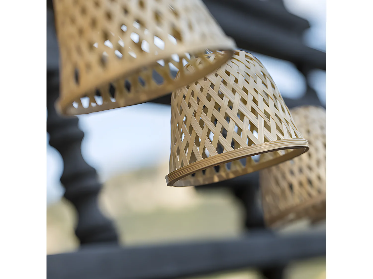 Guirlande lumineuse solaire CHILL Beige  3.80m