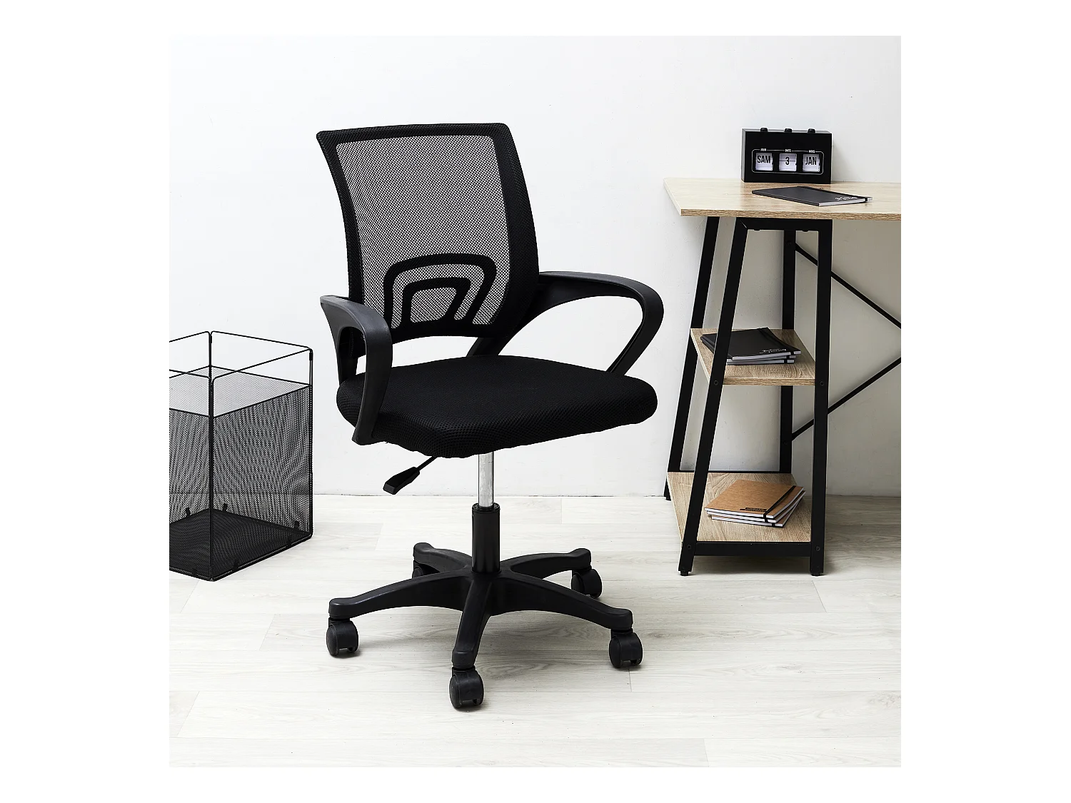 Fauteuil De Bureau Noir Noir
