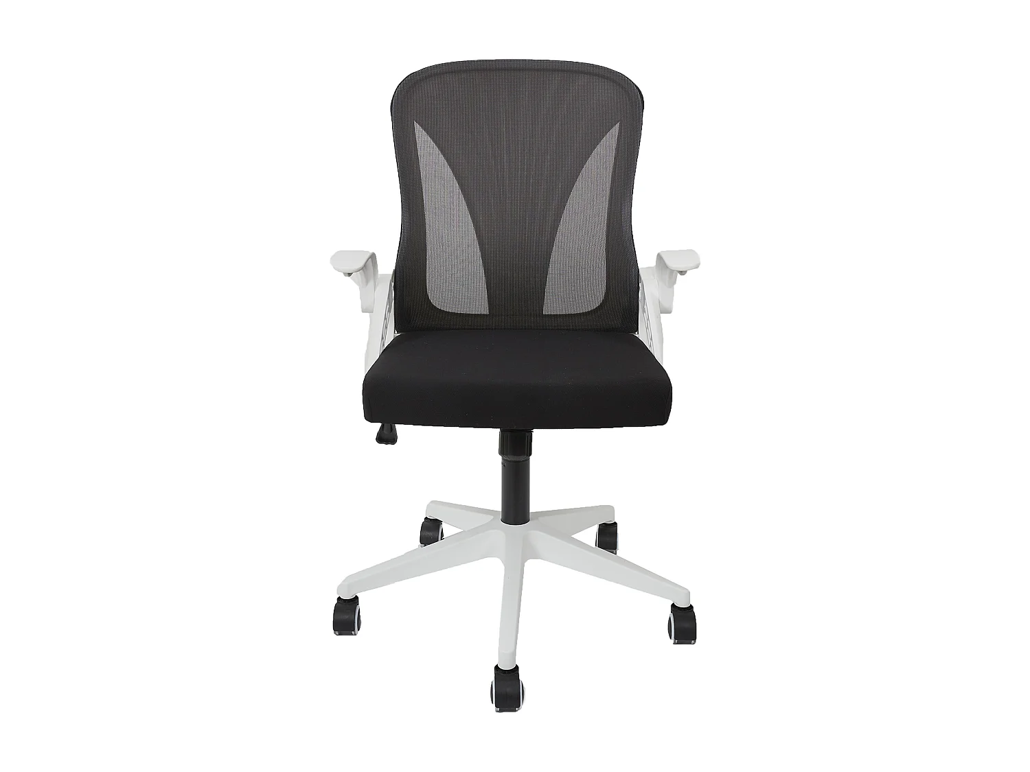 Fauteuil De Bureau Rabattable - Lot De Out Blanc, Noir