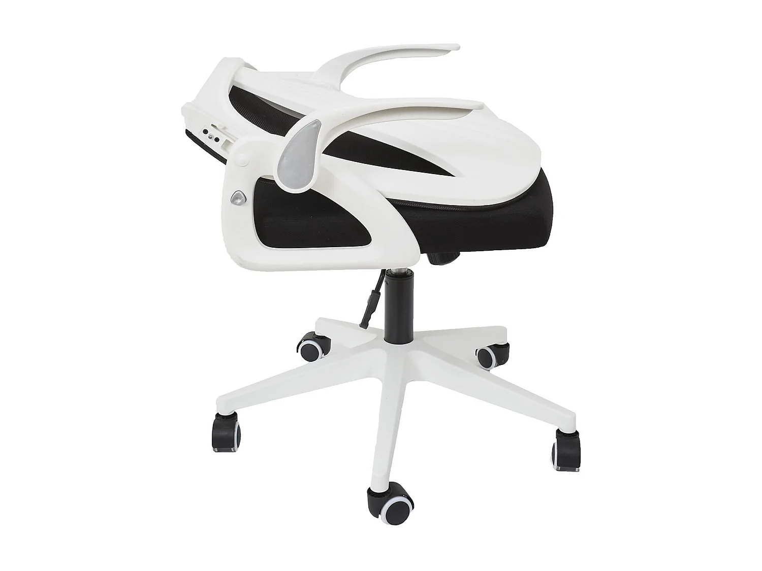 Fauteuil De Bureau Rabattable - Lot De Out Blanc, Noir