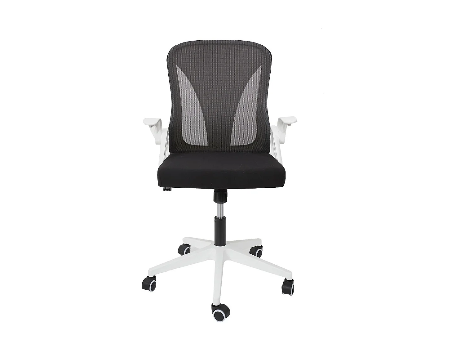 Fauteuil De Bureau Rabattable - Lot De Out Blanc, Noir