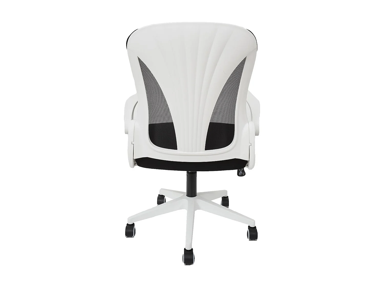 Fauteuil De Bureau Rabattable - Lot De Out Blanc, Noir