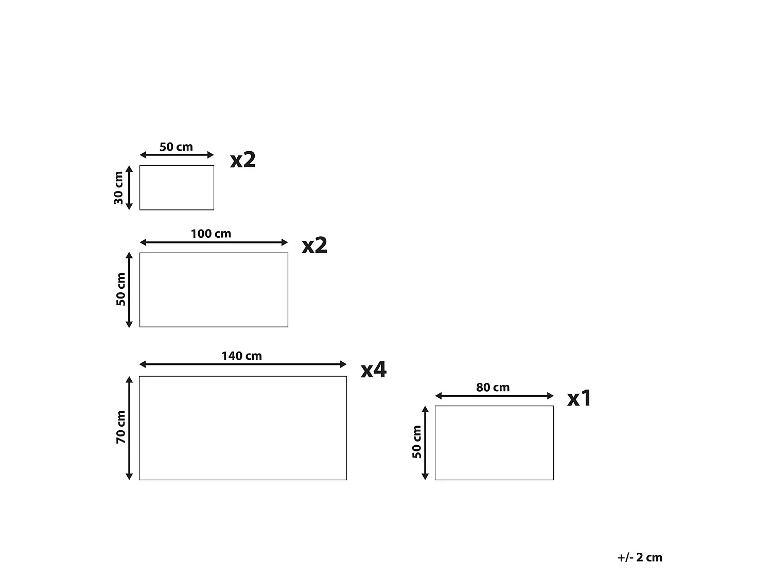 Komplet 9 ręczników ATIU Bawełna frotte Pastelowy róż