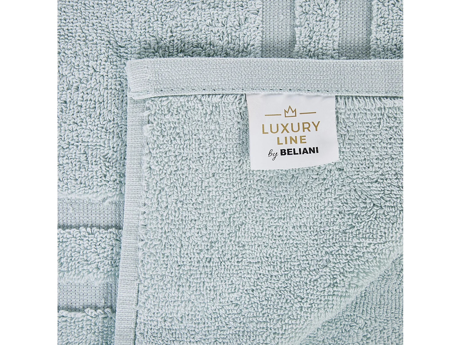 9-delige handdoekset ATIU Badstof Mintgroen