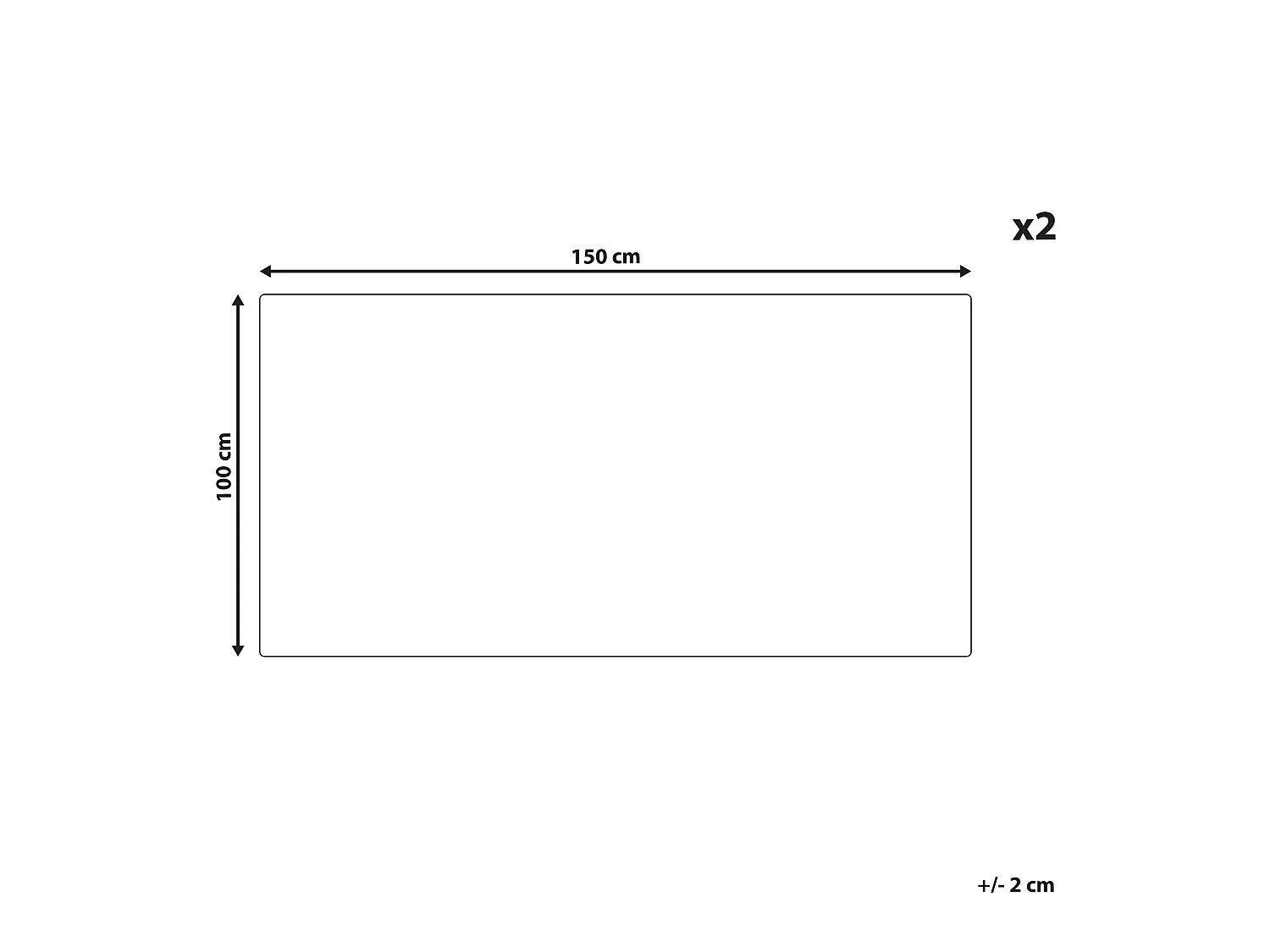 Lot de 2 serviettes MITIARO Tissu éponge Gris
