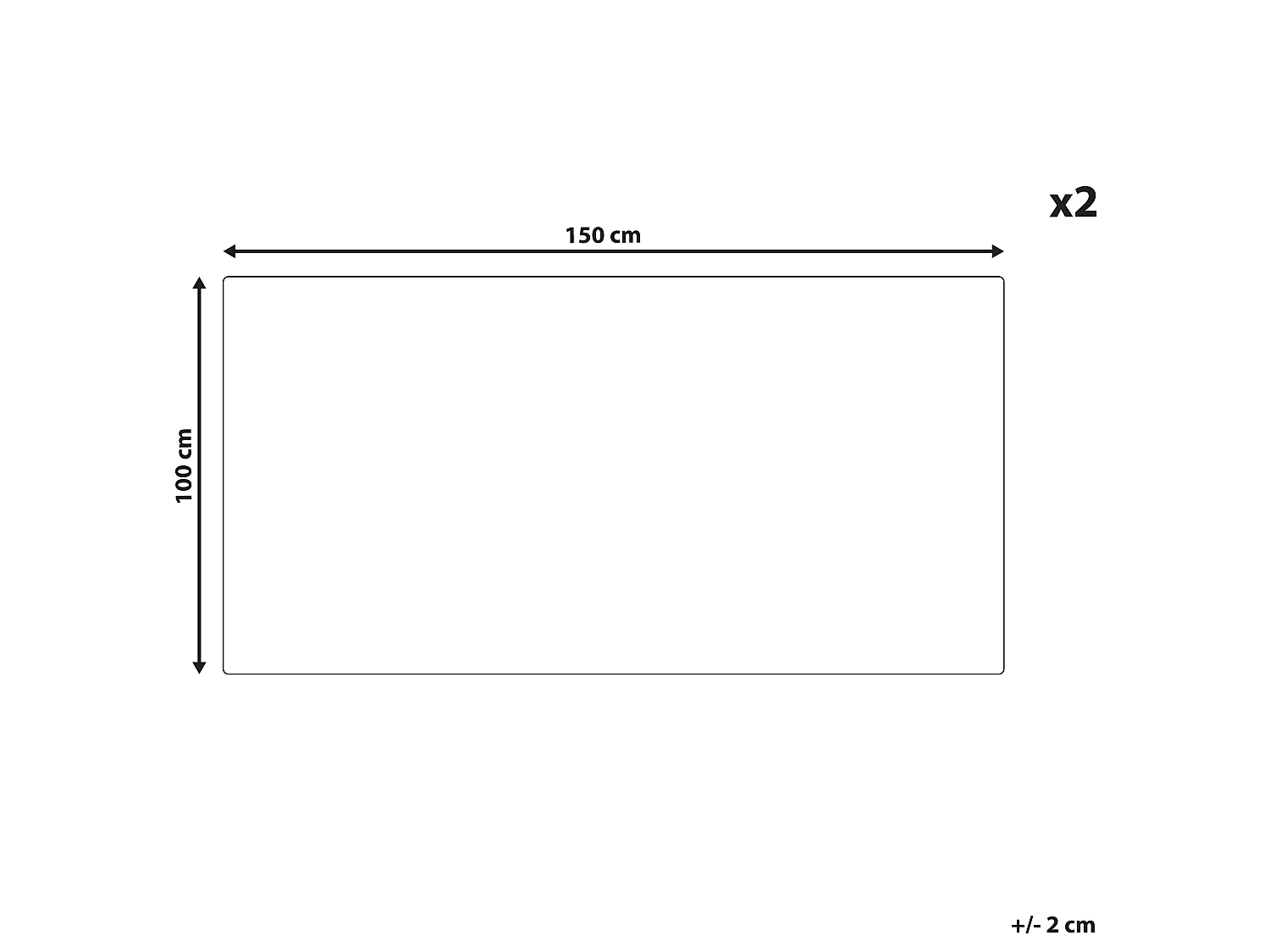 Lot de 2 serviettes MITIARO Tissu éponge Gris