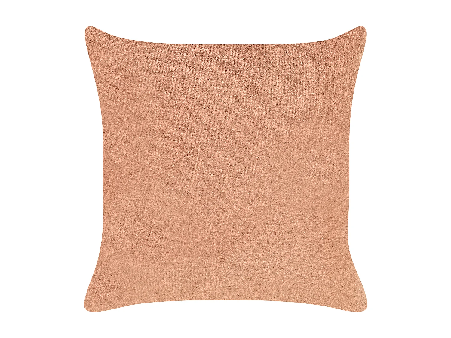 Chaiselongue Samt rosa linksseitig mit Kissen Retro Stil Metallgestell Le Crau