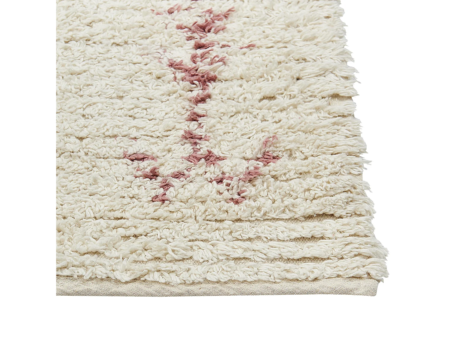 Vloerkleed katoen beige 80 x 150 cm BETTIAH