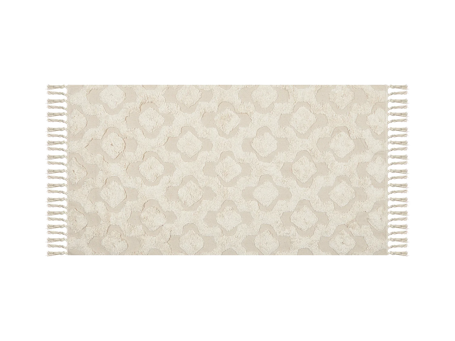Tapis AKSARAY Beige 80 x 150 cm Coton