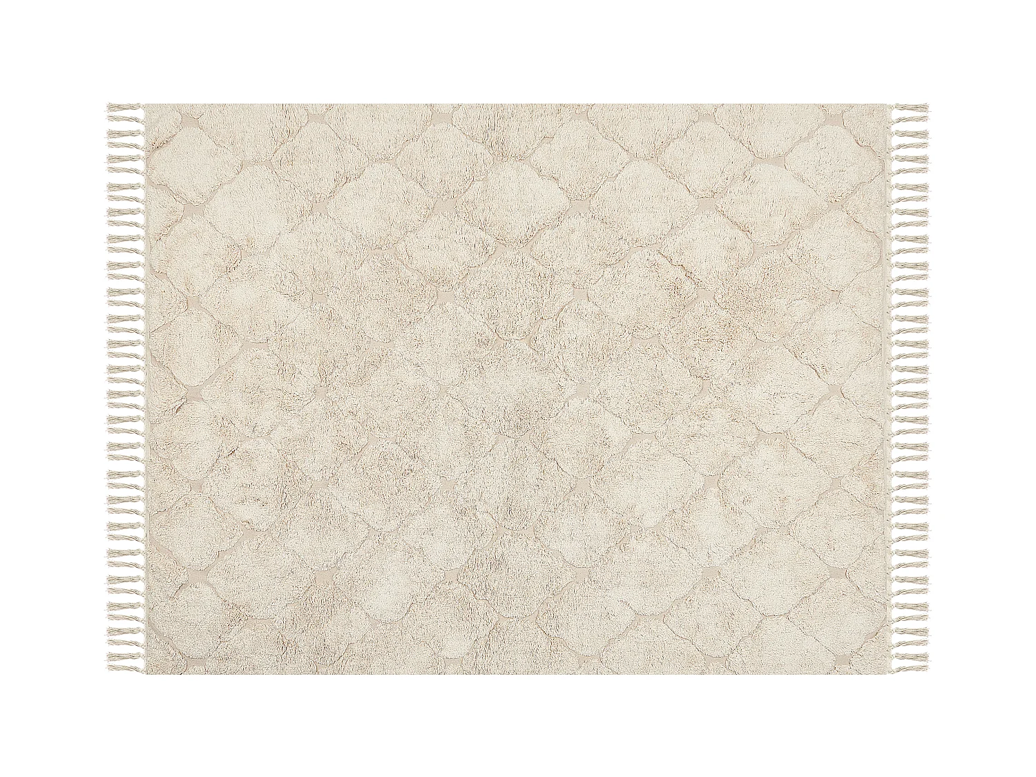Tapis SILCHAR Beige 160 x 230 cm Coton