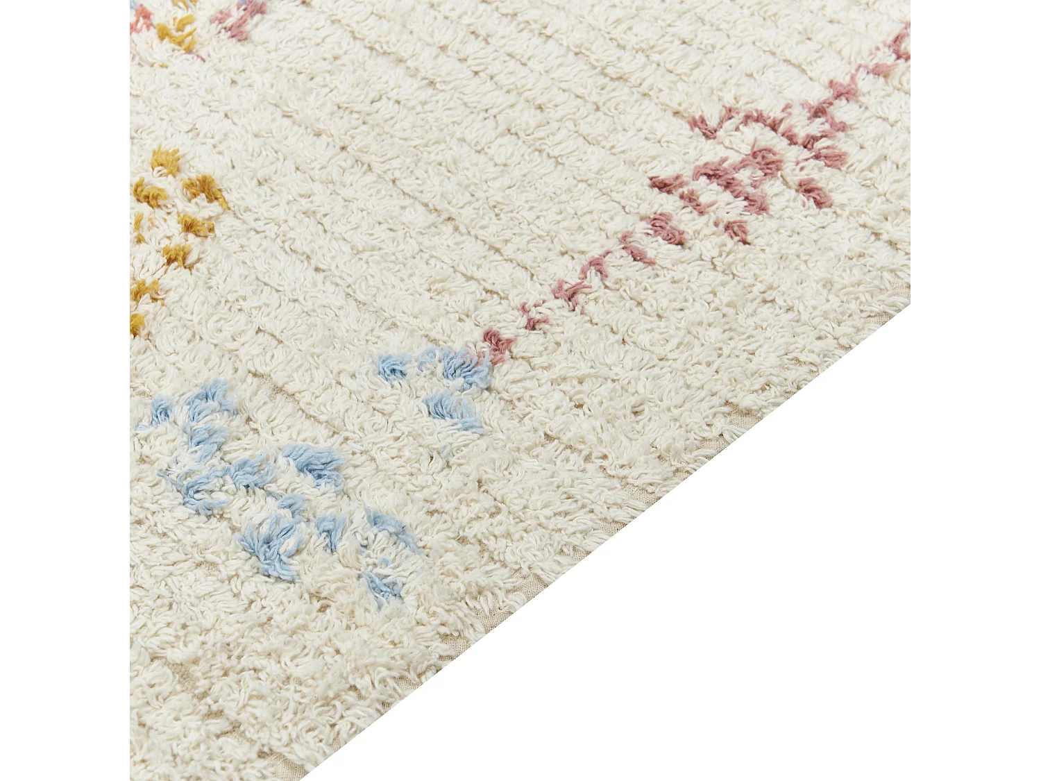 Tapis BETTIAH Beige 160 x 230 cm Coton