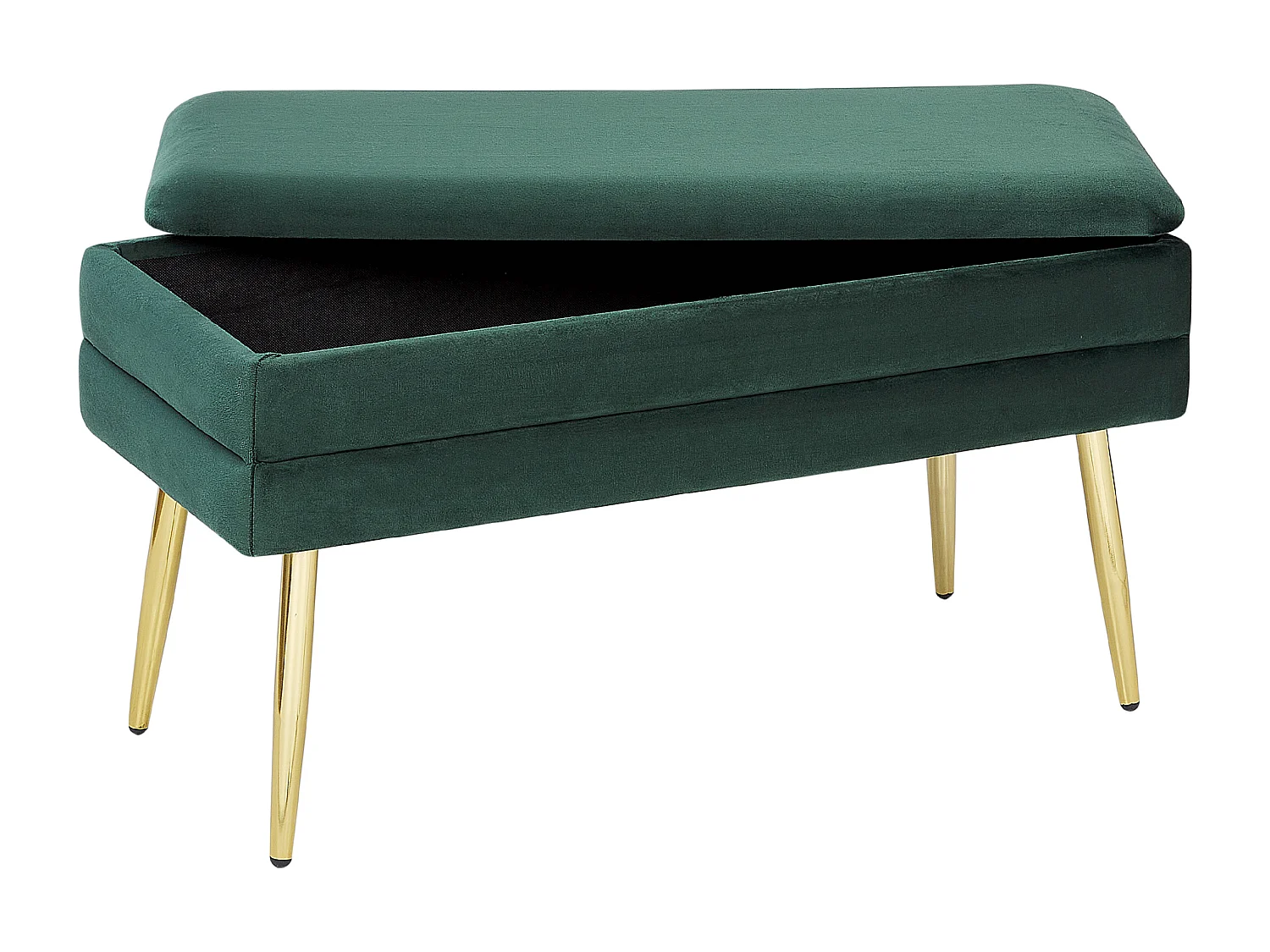 Cassapanca DURHAM Velluto Verde scuro