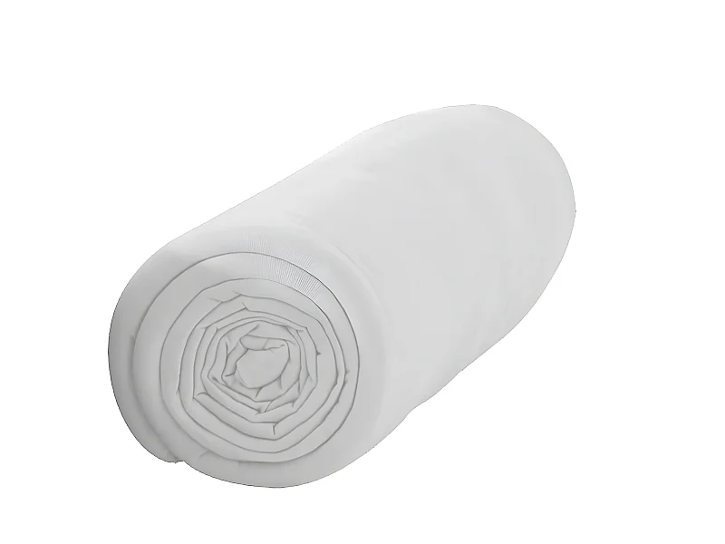 Sábana bajera lisa de algodón 140 x 190 cm