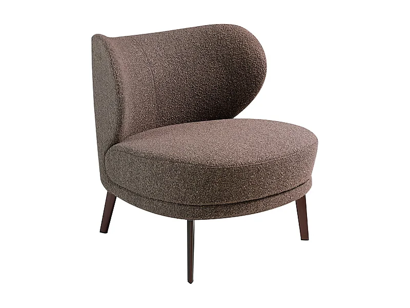 Brauner gepolsterter Sessel  5079 ANGEL CERDA