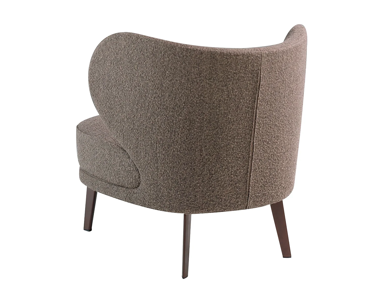 Sessel aus braunem Stoff 5079 ANGEL CERDA