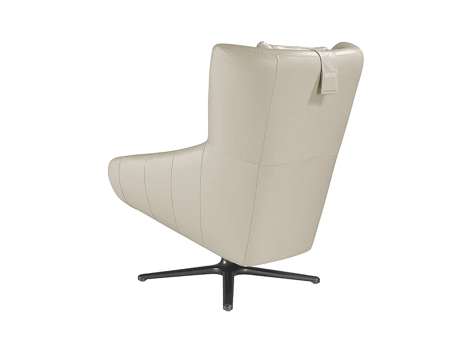 Leren draaifauteuil met afneembaar kussen 5090 ANGEL CERDA