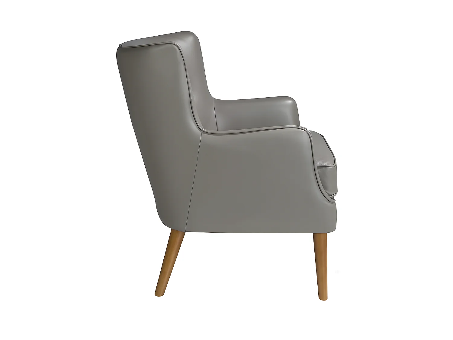 Fauteuil rembourré en cuir 5085 ANGEL CERDA